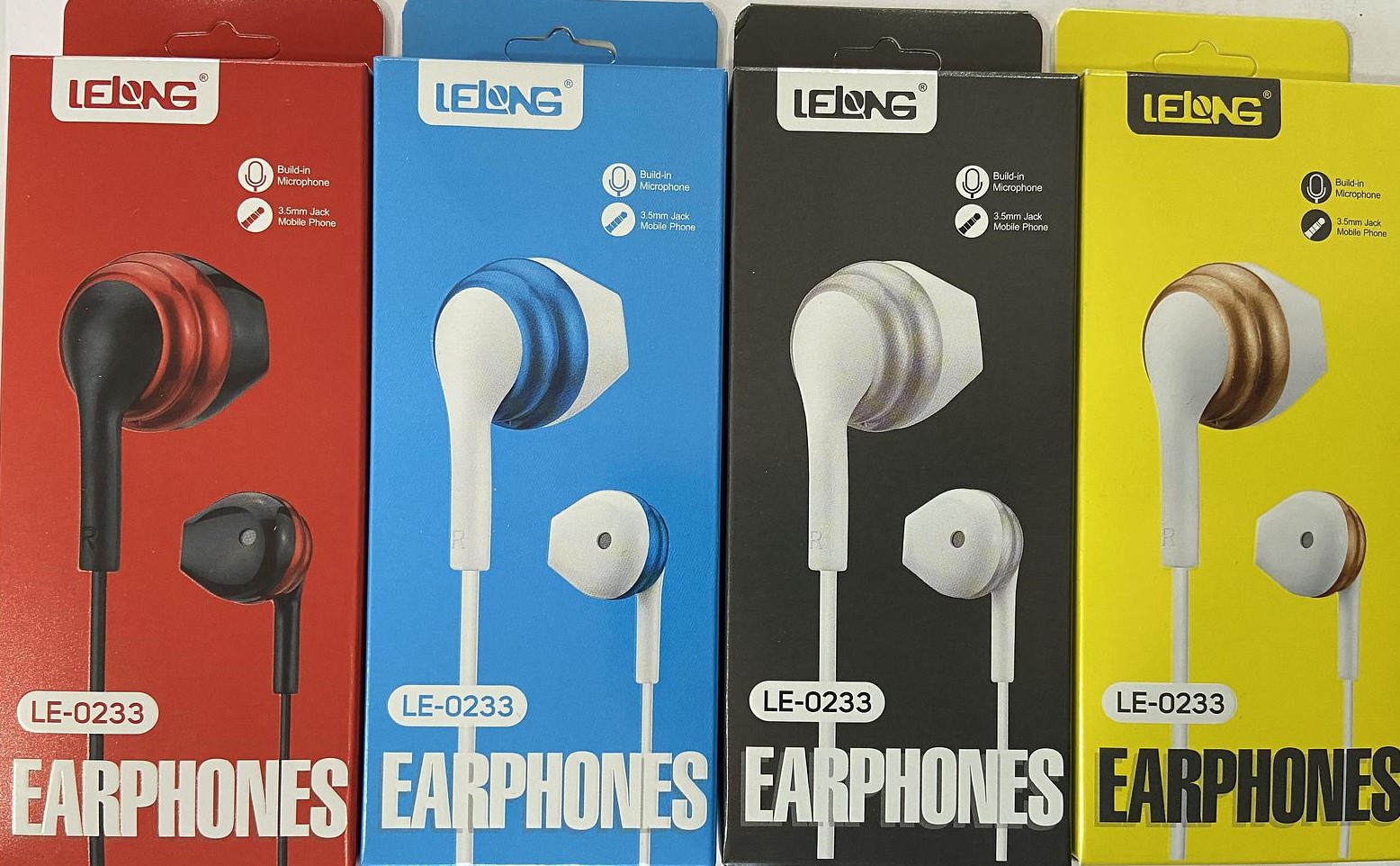  - Fones - DIVERSAS CORES - Central - unidade    Cod. FONE DE OUVIDO LE-0233